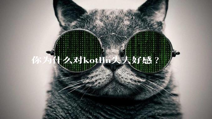你为什么对kotlin失去好感?