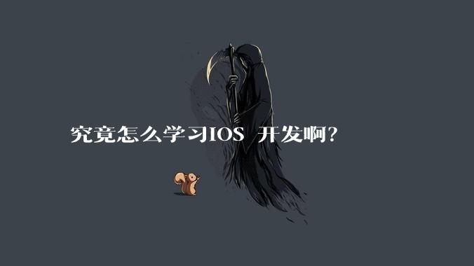 究竟怎么学习IOS 开发啊？